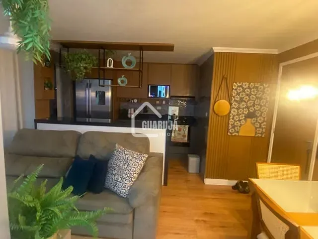 Apartamento com 45m² 1 quarto e 1 banheiro, para alugar, no bairro Jardim dos Pássaros em Guarujá