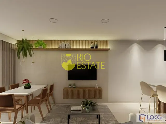 Apartamento com 80m² 2 quartos e 1 banheiro, à venda, no bairro Monte Castelo em Volta Redonda