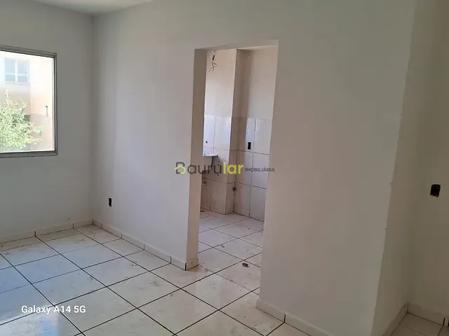 Apartamento 2 quartos e 1 banheiro, à venda, no bairro Loteamento Chácara das Flores em Bauru