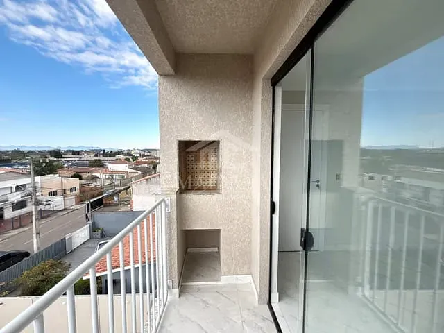 Apartamento com 61m² 2 quartos e 1 banheiro, à venda, no bairro Parque da Fonte em São José dos Pinhais