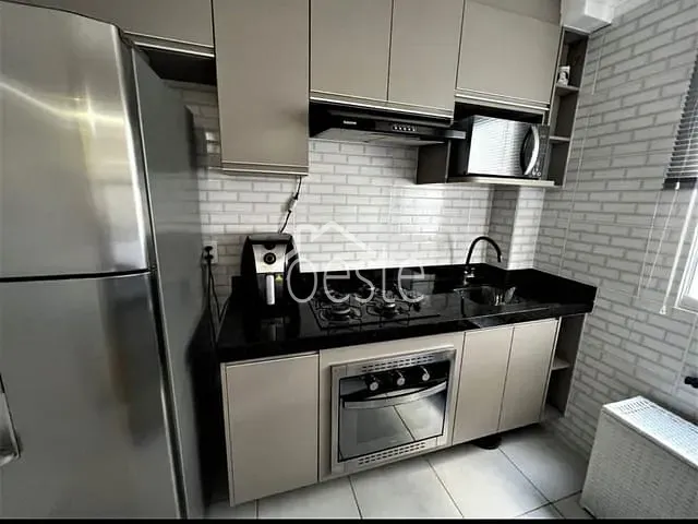 Apartamento com 40m² 2 quartos e 1 banheiro, à venda, no bairro Jardim Vista Alegre em Santa Bárbara D'Oeste