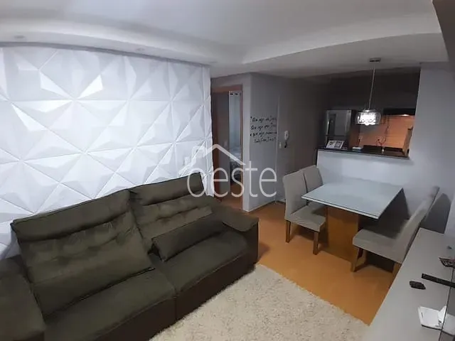 Apartamento com 40m² 2 quartos e 1 banheiro, à venda, no bairro Jardim Vista Alegre em Santa Bárbara D'Oeste