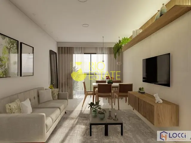 Apartamento com 82m² 2 quartos e 1 banheiro, à venda, no bairro Monte Castelo em Volta Redonda
