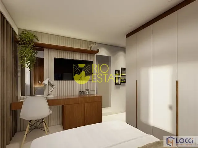 Apartamento com 82m² 2 quartos e 1 banheiro, à venda, no bairro Monte Castelo em Volta Redonda