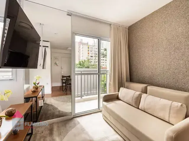 Apartamento com 30m² 1 quarto e 1 banheiro, para alugar, no bairro Vila Olímpia em São Paulo