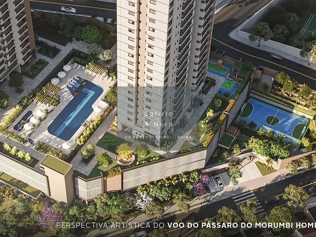 Apartamento com 60m² 2 quartos e 2 banheiros, à venda, no bairro Vila Andrade em São Paulo