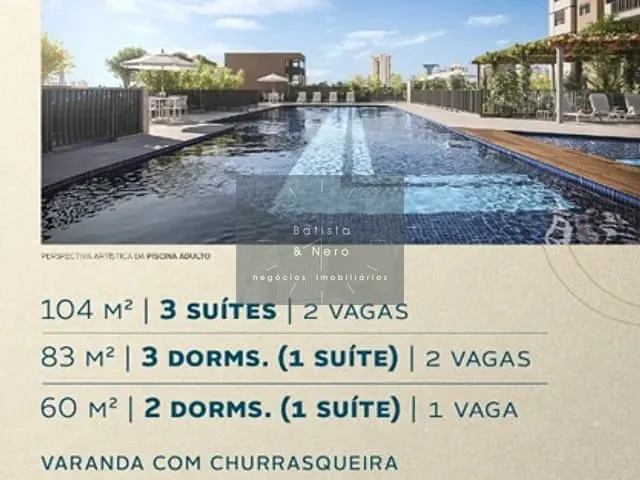 Apartamento com 60m² 2 quartos e 2 banheiros, à venda, no bairro Vila Andrade em São Paulo