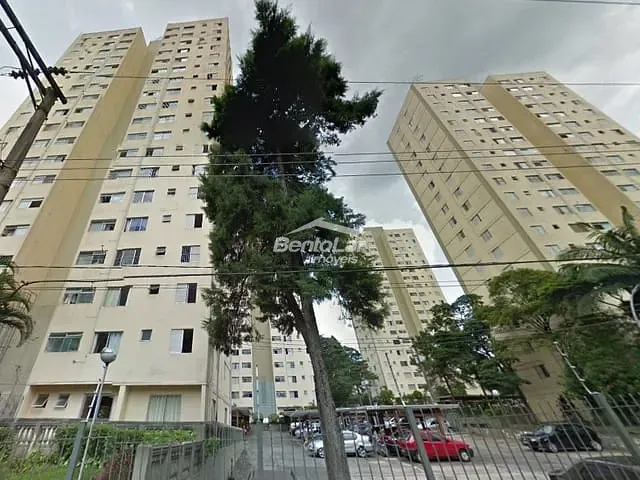 Apartamento com 45m² 2 quartos e 1 banheiro, para alugar, no bairro Vila Irmãos Arnoni em São Paulo