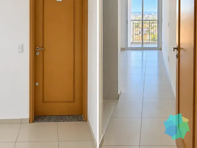 Apartamento com 62m² 2 quartos e 2 banheiros, para alugar, no bairro Jardim Nova Era em Salto