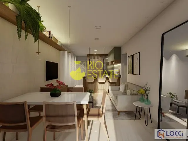 Cobertura / Penthouse com 143m² 2 quartos e 1 banheiro, à venda, no bairro Monte Castelo em Volta Redonda