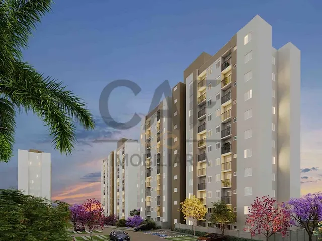 Apartamento com 41m² 2 quartos e 1 banheiro, à venda, no bairro Loteamento Capotuna em Jaguariúna