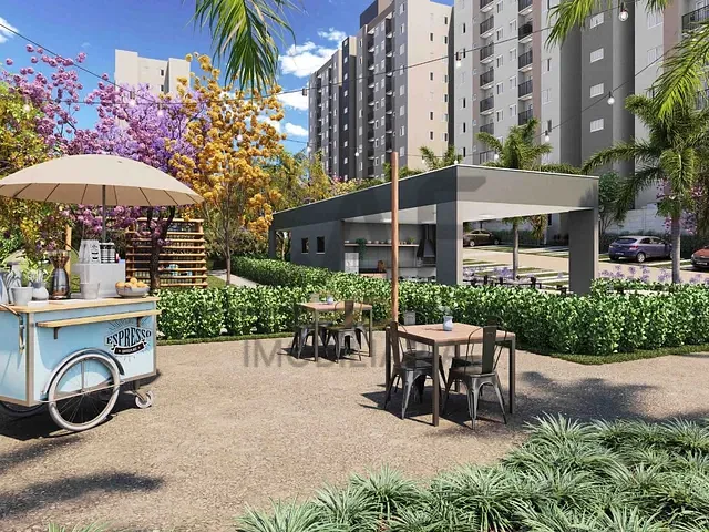 Apartamento com 41m² 2 quartos e 1 banheiro, à venda, no bairro Loteamento Capotuna em Jaguariúna