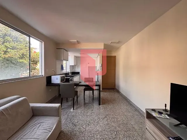 Apartamento com 55m² 2 quartos e 2 banheiros, para alugar, no bairro Santo Antônio em Belo Horizonte