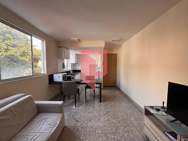 Apartamento com 55m² 2 quartos e 2 banheiros, para alugar, no bairro Santo Antônio em Belo Horizonte