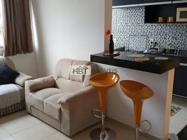 Apartamento 2 quartos e 1 banheiro, para alugar, no bairro Jardim Terra Branca em Bauru
