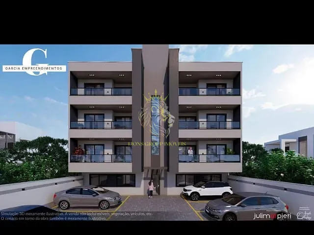 Apartamento 2 quartos e 1 banheiro, à venda, no bairro Rio Pequeno em Camboriú