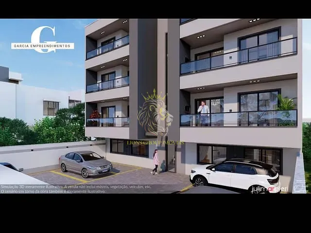Apartamento 2 quartos e 1 banheiro, à venda, no bairro Rio Pequeno em Camboriú