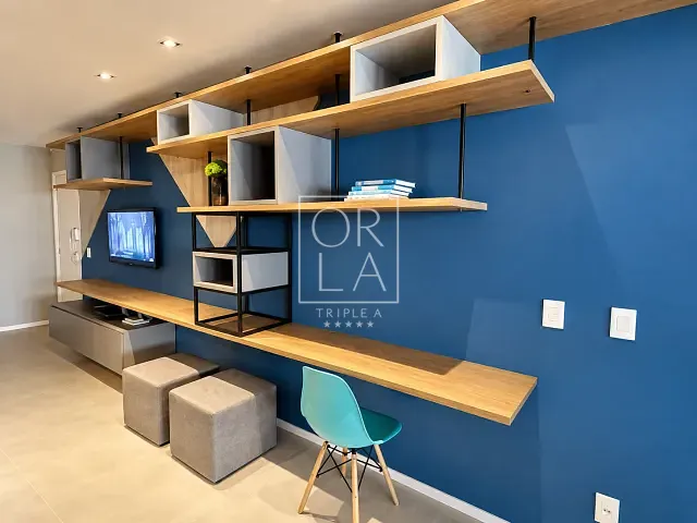 Apartamento 2 quartos e 3 banheiros, à venda, no bairro Jardim Goiás em Goiânia
