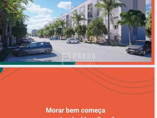 Apartamento 2 quartos e 1 banheiro, à venda, no bairro Fragata em Pelotas