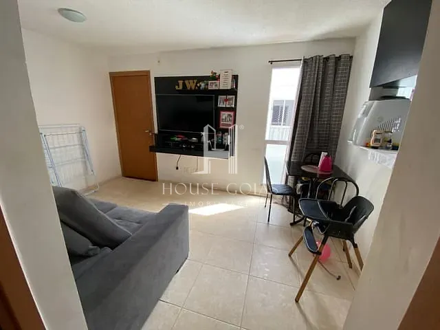 Apartamento 2 quartos e 1 banheiro, à venda, no bairro Jardim Balneário Meia Ponte em Goiânia