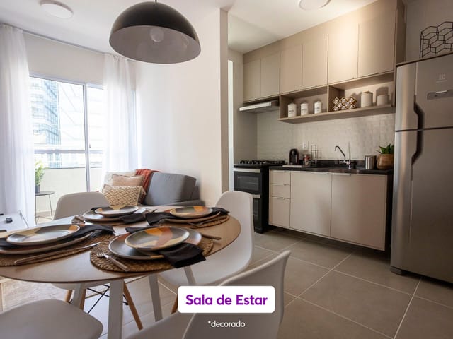 Foto do Apartamento - Lindo apto MOBILIADO sem SUITE para locação, Jardim Botânico, Curitiba, PR | TORRE FORTE BROKER