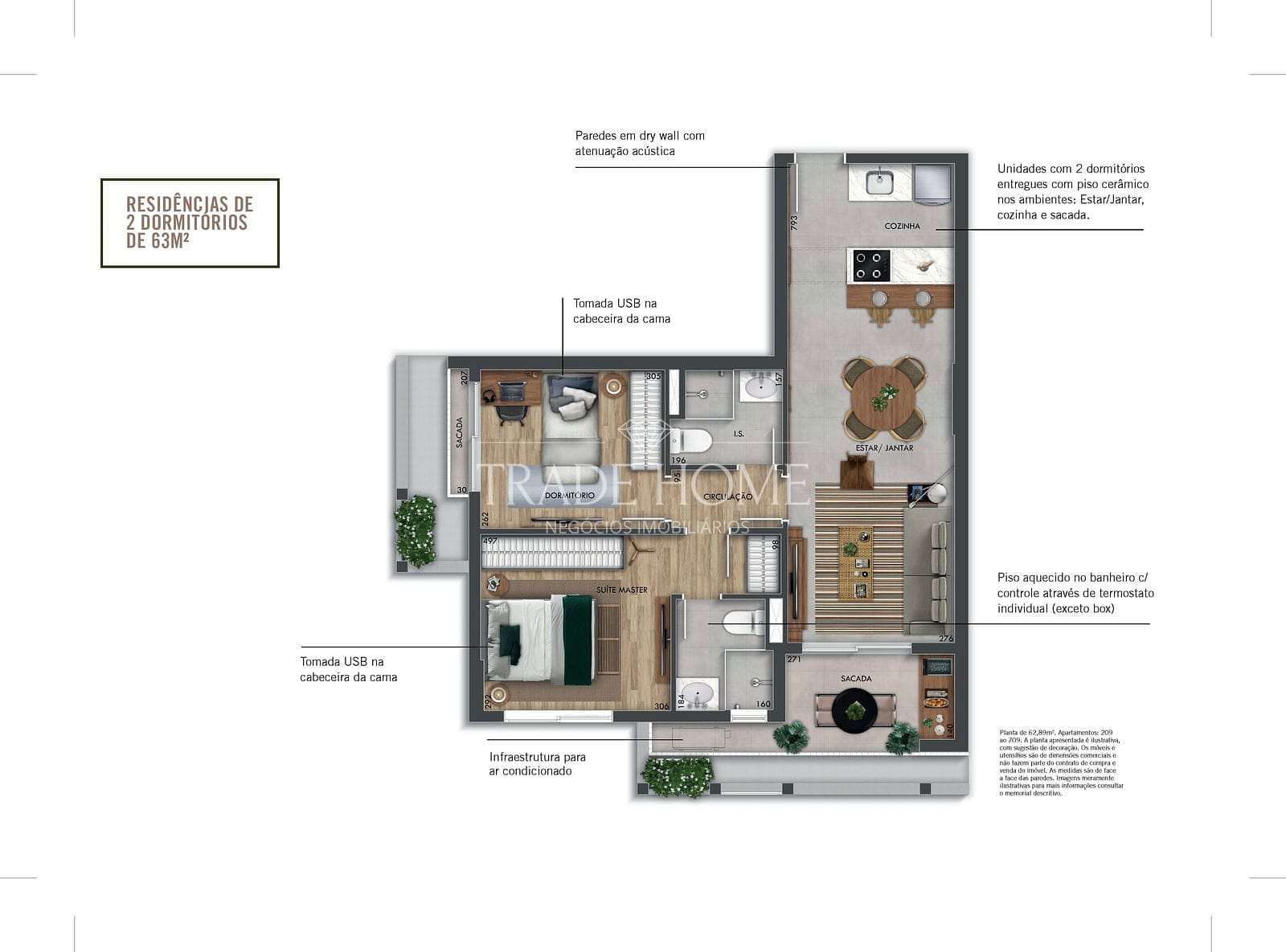 Apartamento, 2 quartos, 64 m² - Foto 38