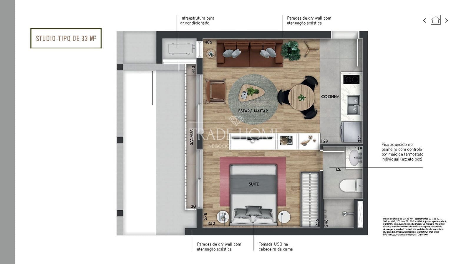Apartamento, 2 quartos, 64 m² - Foto 41