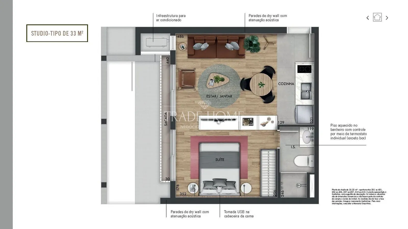 Apartamento, 2 quartos, 64 m² - Foto 41
