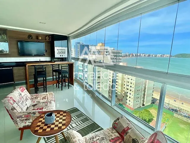 Apartamento com 243m² 4 quartos e 3 banheiros, à venda, no bairro Prainha de Muquiçaba em Guarapari