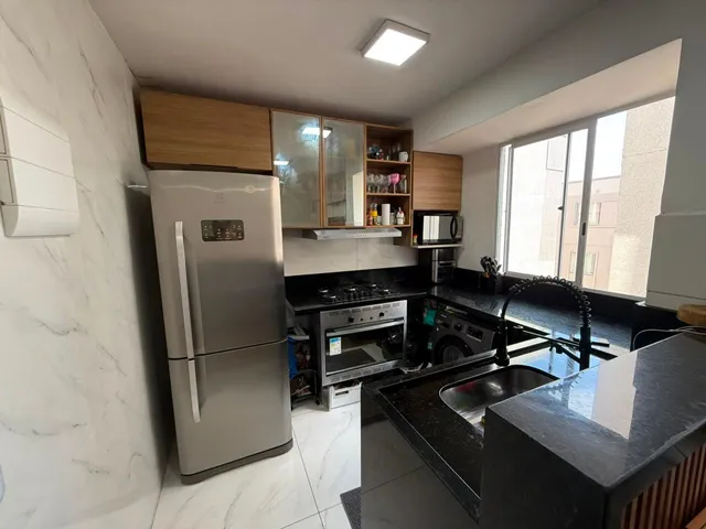 Apartamento 2 quartos e 1 banheiro, à venda, no bairro Bom Jesus em Contagem