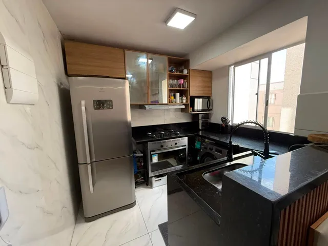 Apartamento 2 quartos e 1 banheiro, à venda, no bairro Bom Jesus em Contagem