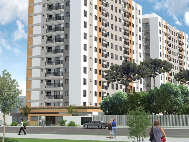 Foto do Apartamento - Apartamento à venda 2 Quartos 1 Suite 1 Vaga 67M² Pinheirinho Curitiba - PR | Vila Montreal | IMOBILIÁRIA TRIHOUSES