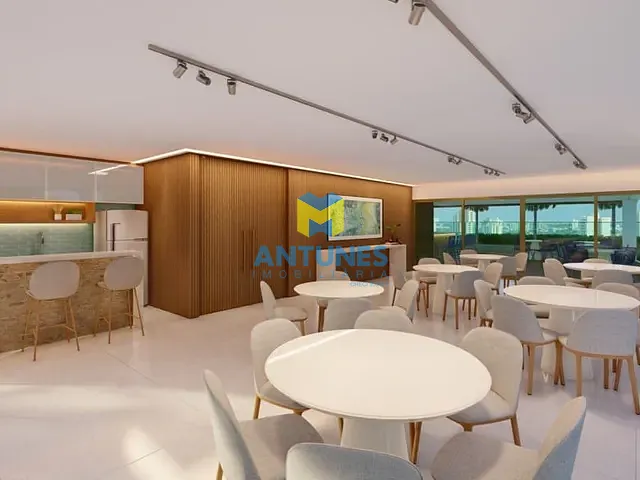 Apartamento com 52m² 2 quartos e 2 banheiros, à venda, no bairro Boa Viagem em Recife