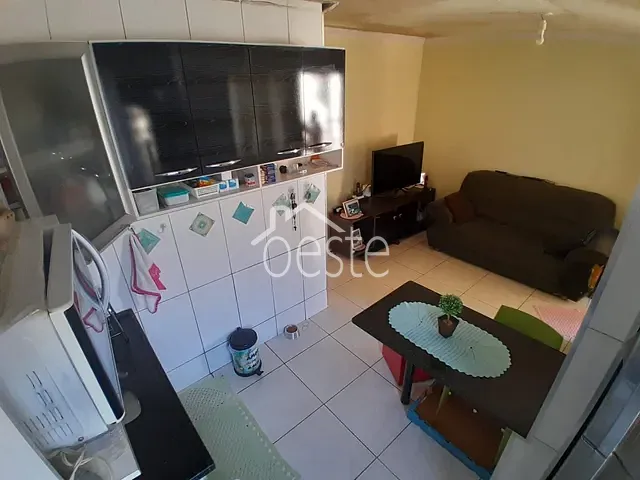 Apartamento com 48m² 2 quartos e 1 banheiro, à venda, no bairro Conjunto Habitacional Roberto Romano em Santa Bárbara D'Oeste