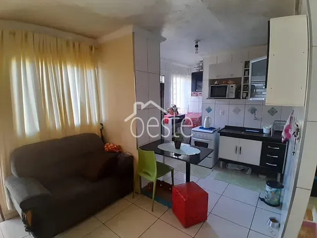 Apartamento com 48m² 2 quartos e 1 banheiro, à venda, no bairro Conjunto Habitacional Roberto Romano em Santa Bárbara D'Oeste