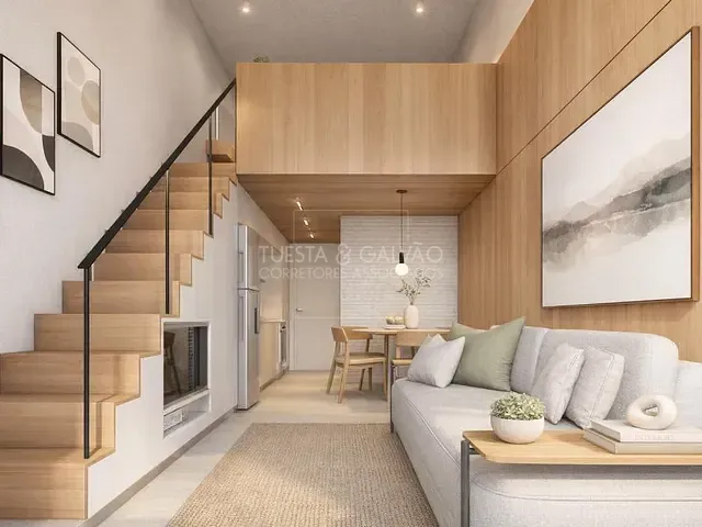 Apartamento com 35m² 1 quarto e 1 banheiro, à venda, no bairro Hugo Lange em Curitiba