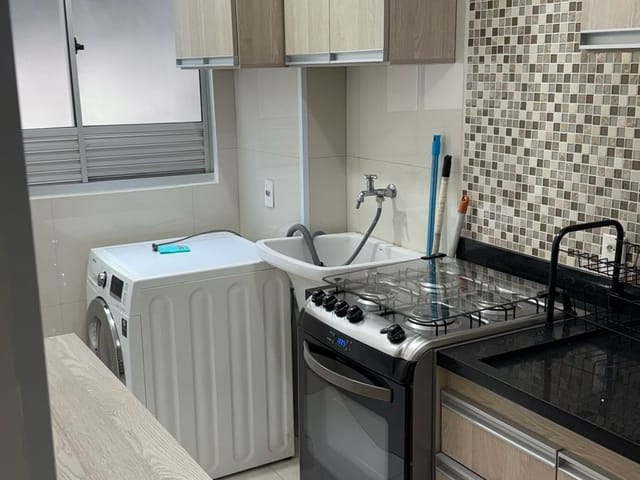 Apartamento 2 quartos e 1 banheiro, à venda, no bairro Parque Yolanda (Nova Veneza) em Sumaré