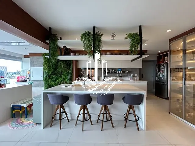 Apartamento com 132m² 3 quartos e 5 banheiros, à venda, no bairro Vila Gertrudes em São Paulo