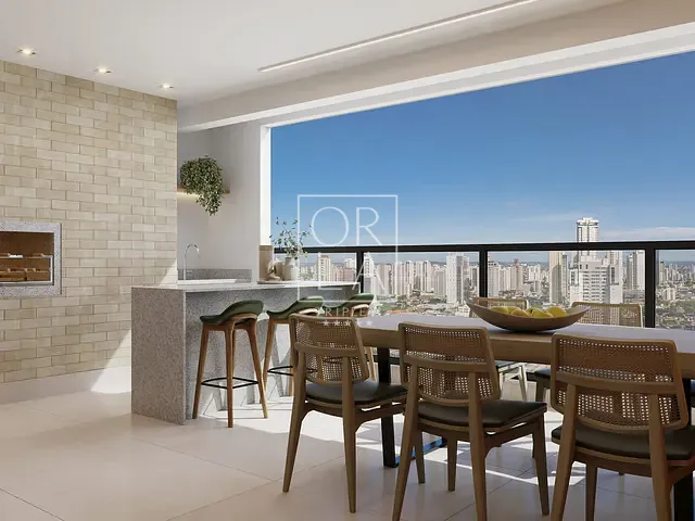 Apartamento 3 quartos e 4 banheiros, à venda, no bairro Setor Bueno em Goiânia