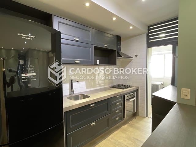 Apartamento com 75m² 2 quartos e 2 banheiros, para alugar, no bairro Dezoito do Forte Empresarial/Alphaville. em Barueri