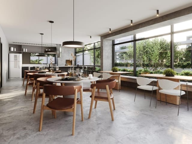 Apartamento com 55m² 2 quartos e 2 banheiros, à venda, no bairro Centro em Curitiba