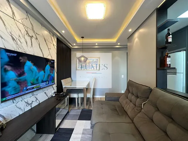 Apartamento com 50m² 2 quartos e 1 banheiro, à venda, no bairro Jardim Mollon em Santa Bárbara D'Oeste