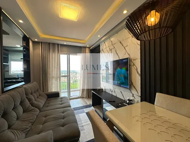 Apartamento com 50m² 2 quartos e 1 banheiro, à venda, no bairro Jardim Mollon em Santa Bárbara D'Oeste