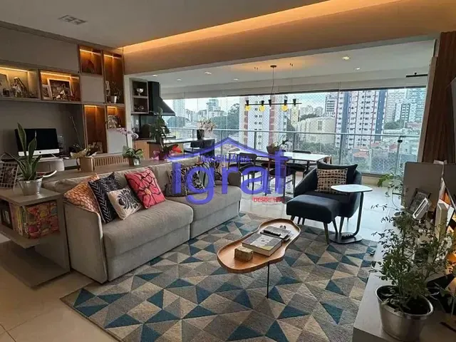 Apartamento 3 quartos e 4 banheiros, à venda, no bairro Mirandópolis em São Paulo
