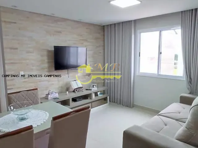 Apartamento 2 quartos e 1 banheiro, à venda, no bairro Residencial Real Parque Sumaré em Sumaré