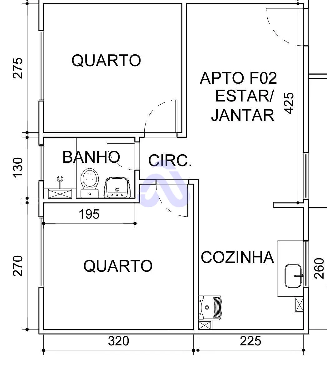 Apartamento, 2 quartos, 37 m² - Foto 39