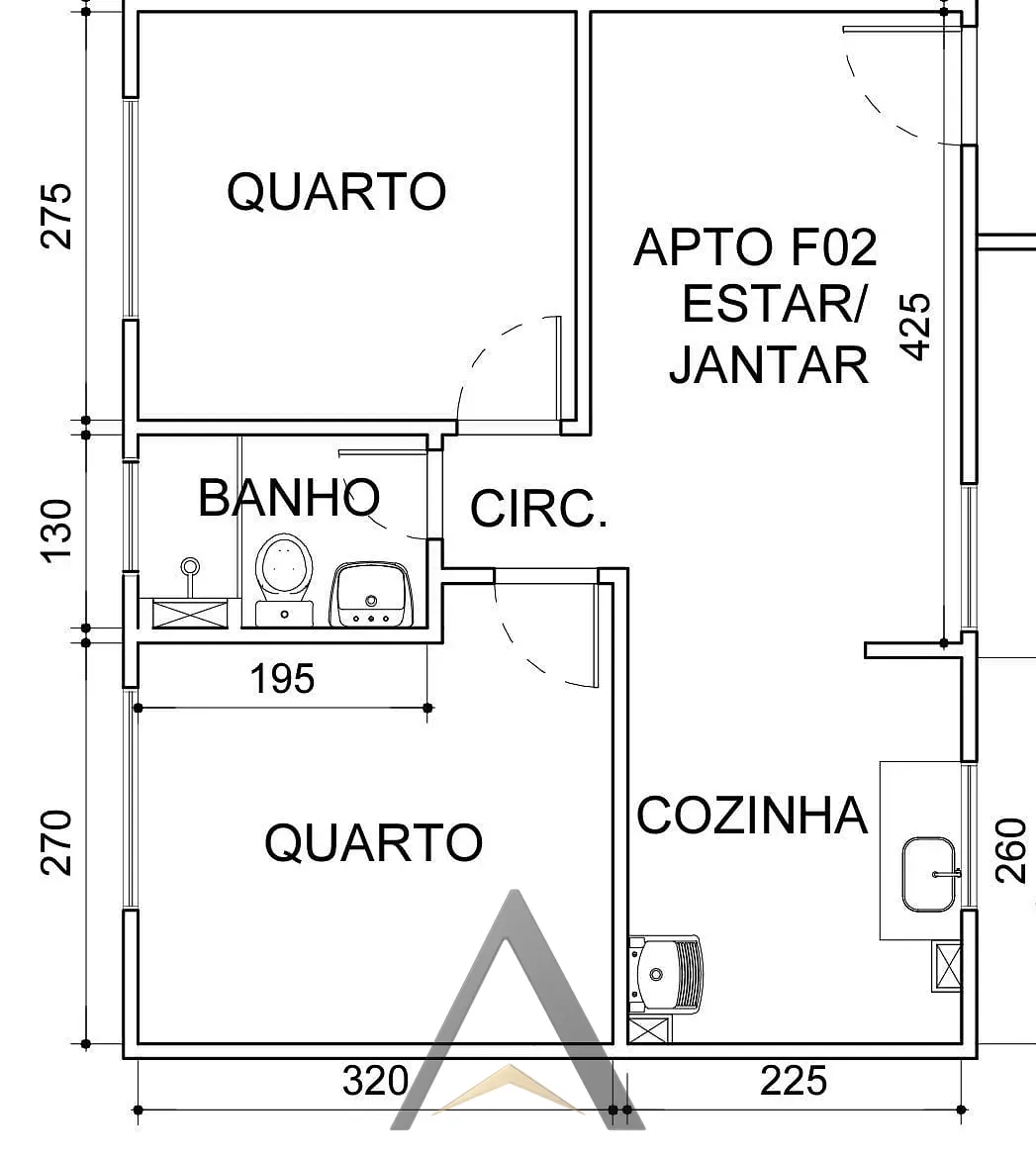 Apartamento, 2 quartos, 37 m² - Foto 39