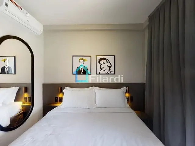 Apartamento 1 quarto e 1 banheiro, para alugar, no bairro Pinheiros em São Paulo