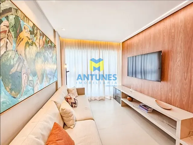 Apartamento com 52m² 1 quarto e 1 banheiro, à venda, no bairro Boa Viagem em Recife