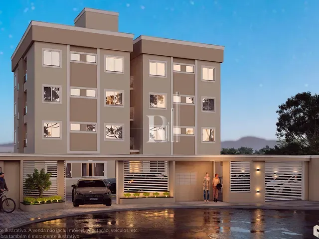 Apartamento 2 quartos e 2 banheiros, à venda, no bairro Joáia em Tijucas